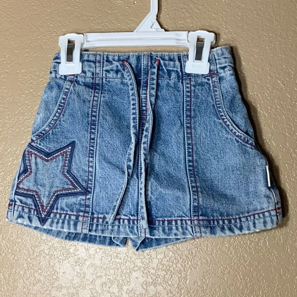 ‎Vintage Oshkosh B’Gosh toddler girl jean skort